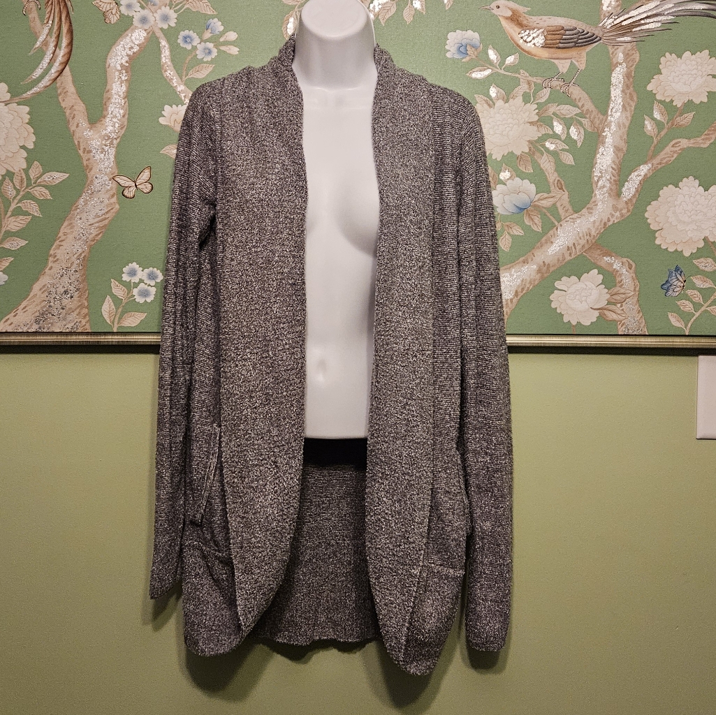 Barefoot Dreams Cozy Chic Lite Cardigan Open Front Soft Size M